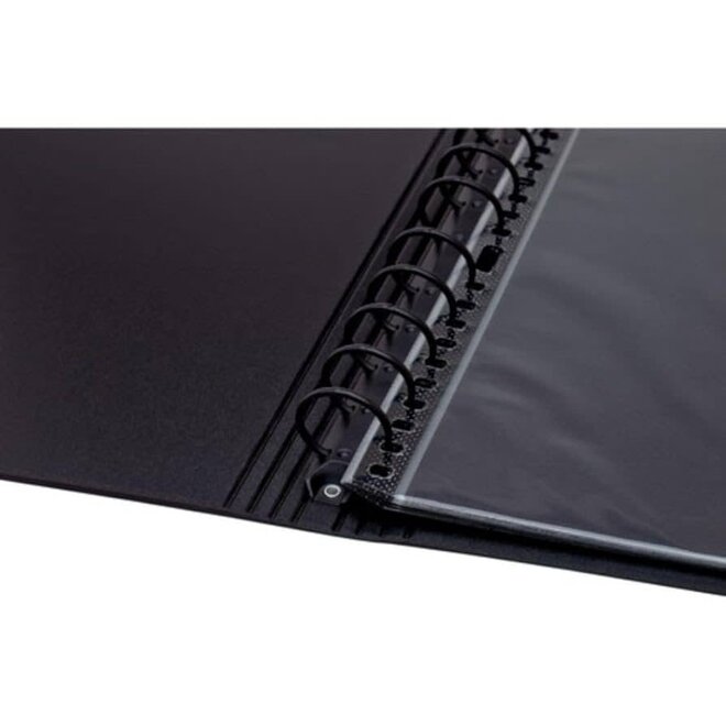 Itoya Art Profolio Multi-Ring Binder - 14"x17" - 11 PolyGlass Sleeves
