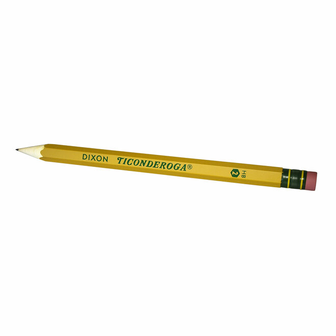 Dixon Ticonderoga Oversized 25" HB2 Display Pencil - Yellow (00015)