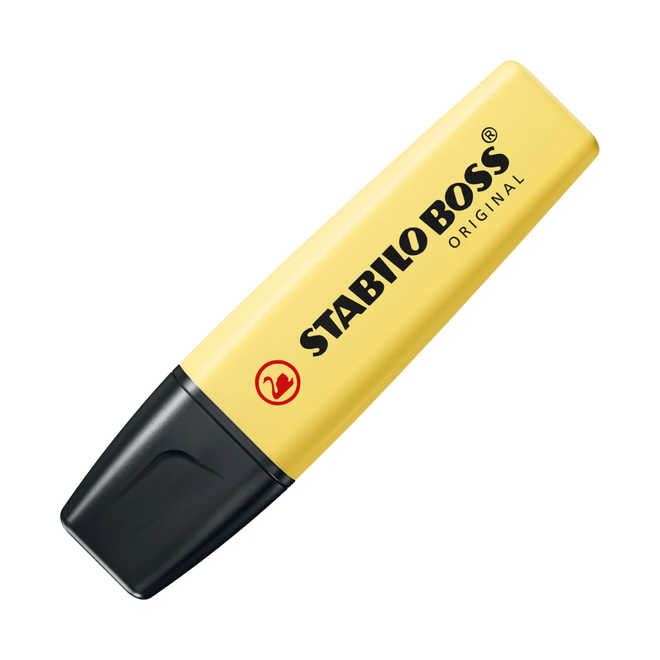 Stabilo Boss Original Pastel Highlighter - #144 Milky Yellow