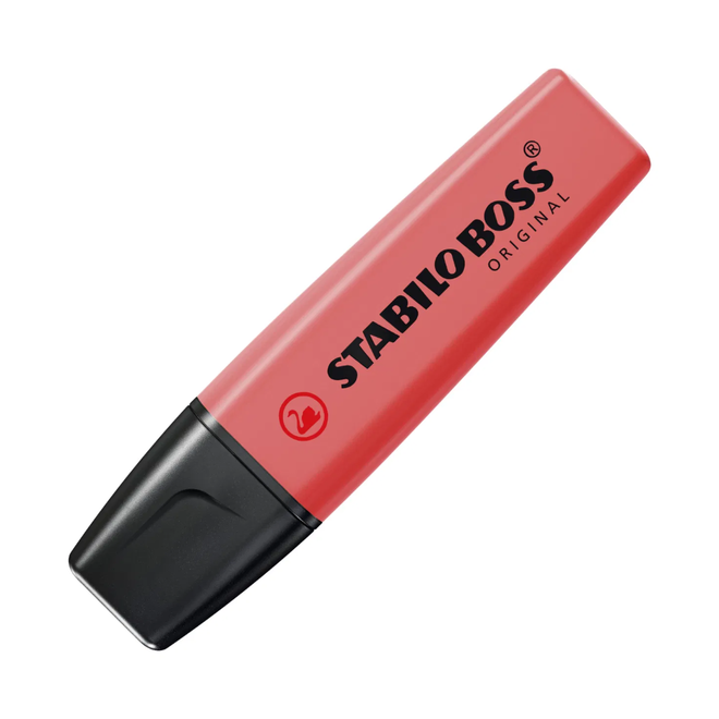 Stabilo Boss Original Highlighter - #40 Red