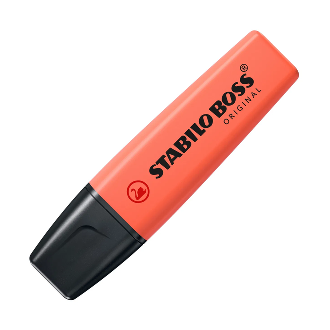 Stabilo Boss Original Pastel Highlighter - #140 Mellow Coral Red