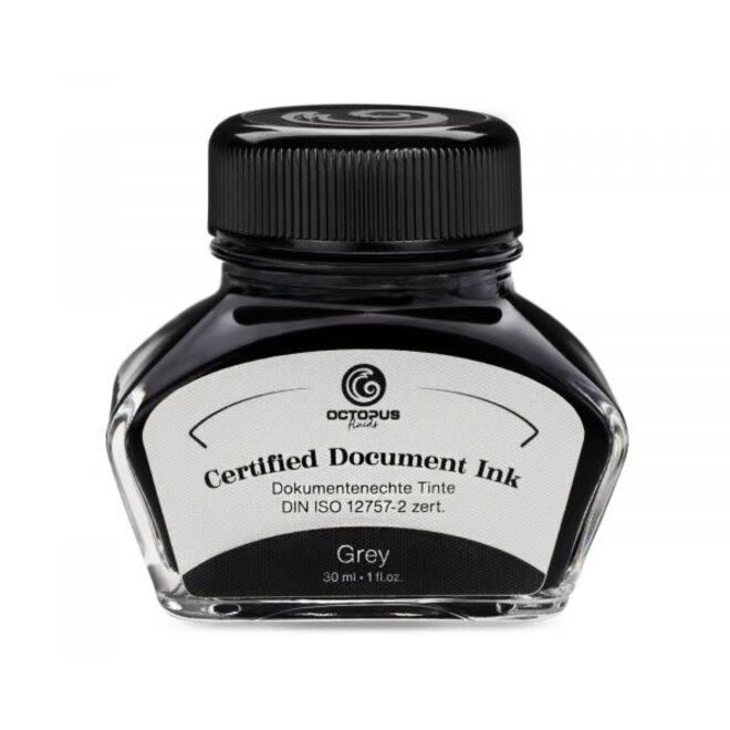 Octopus Fluids Inks - Certified Document Ink - Grey