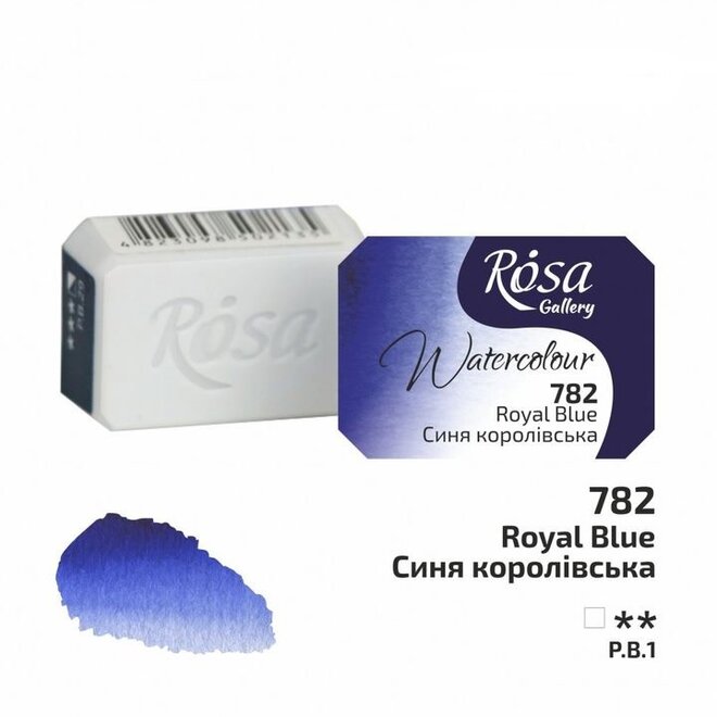 Rosa Gallery Watercolour 2.5ml Full Pan Royal Blue 782