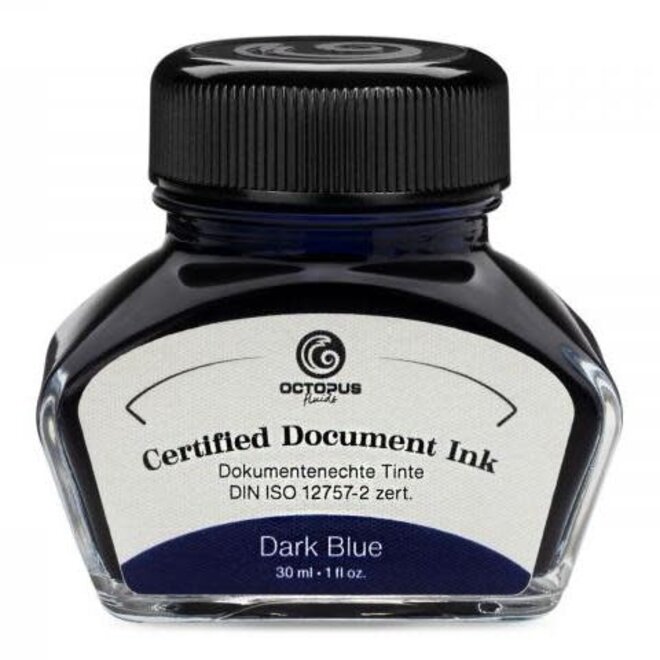 Octopus Fluids Ink - Certified Document Ink - Dark Blue
