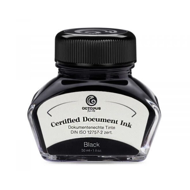 Octopus Fluids Ink - Certified Document Ink - Black