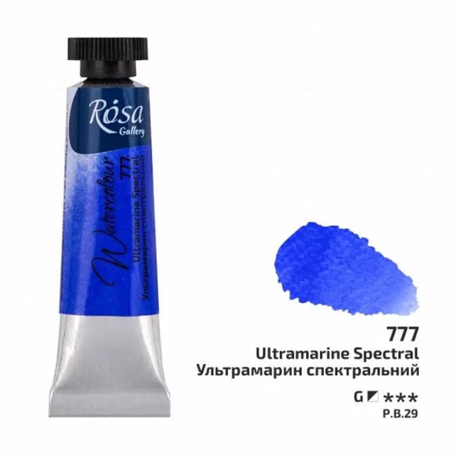 Rosa Watercolour 10ml tube Ultramarine Spectral 777