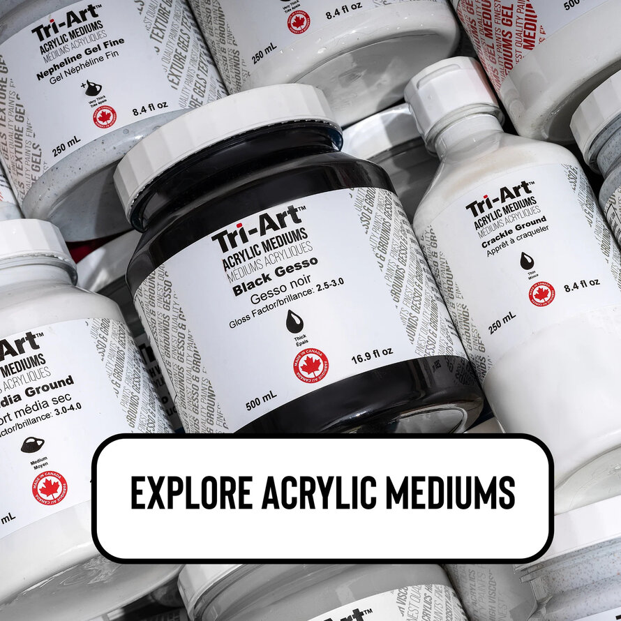 Tri-Art Acrylic Mediums