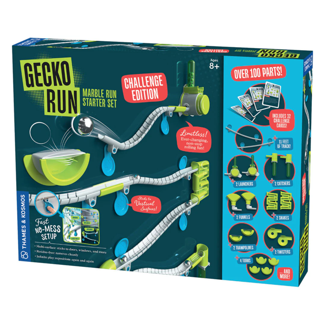 Gecko Run - Marble Run Starter Set: Challenge Edition