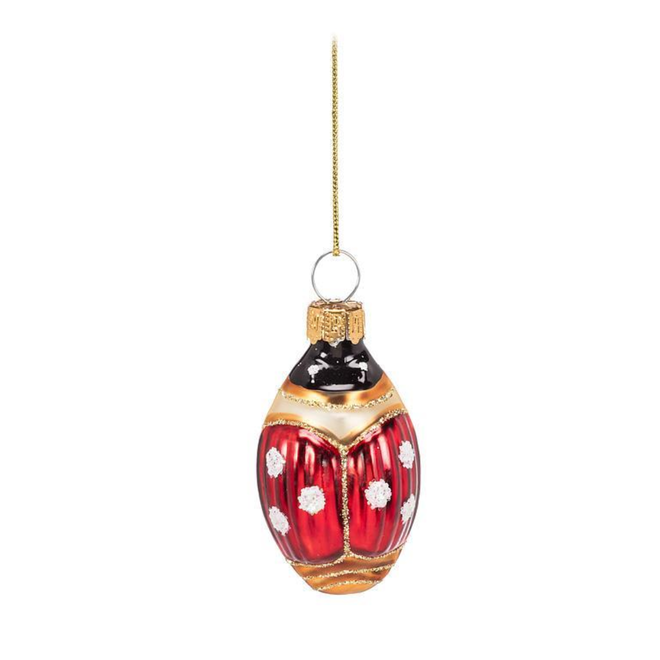 Christmas Ornament - Mini Ladybug - 2"