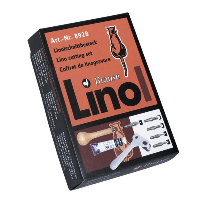 Brause Complete Lino Cutting Set
