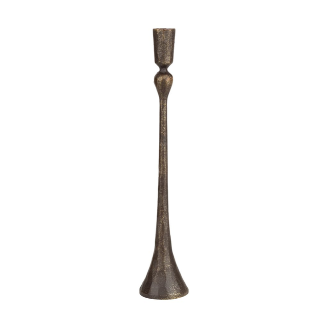 Cast Iron Taper Candle Holder - 13.25"