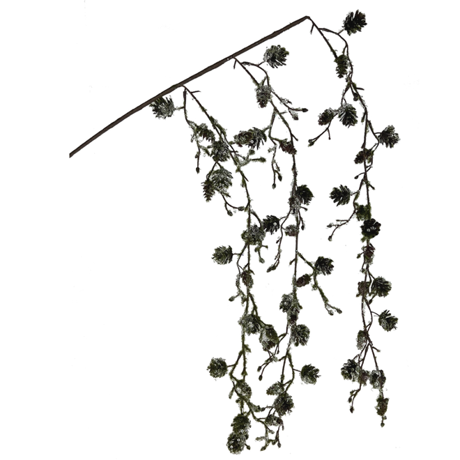 Christmas Decoration - 48" Hanging Spray: Mini Iced Cones