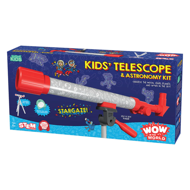 Wow in the World: Kids' Telescope & Astronomy Kit