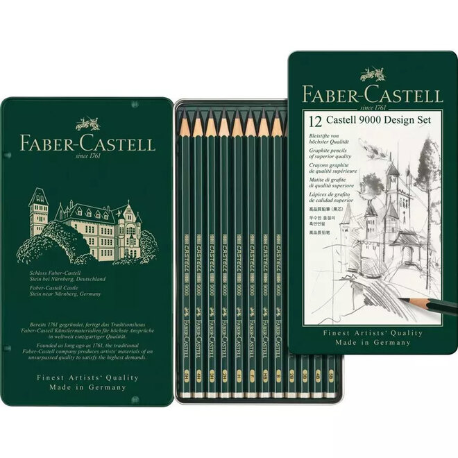 Faber Castell 9000 Design Pencil Set