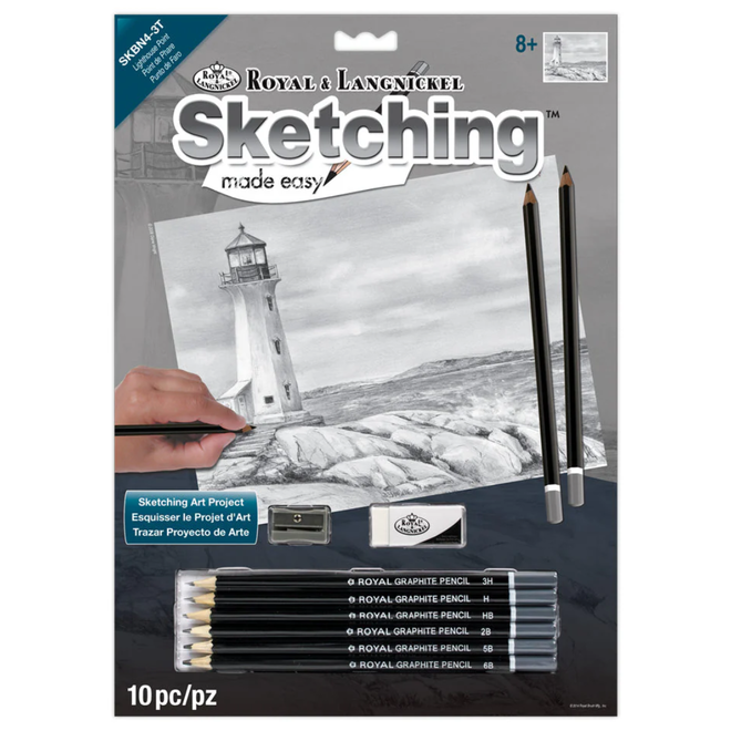 Sketching Made Easy: Lighthouse Point