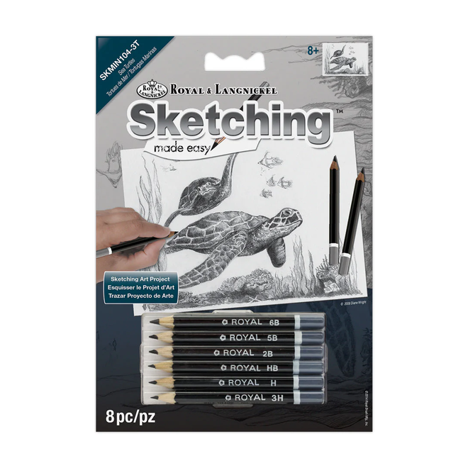 Sketching Made Easy Mini: Sea Turtles