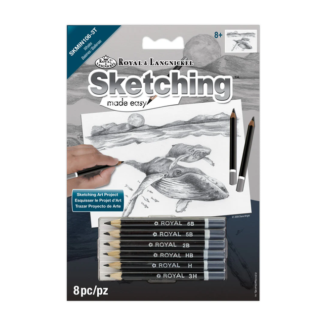 Sketching Made Easy Mini: Whales