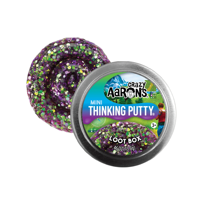 Crazy Aaron's Mini Thinking Putty - Loot Box