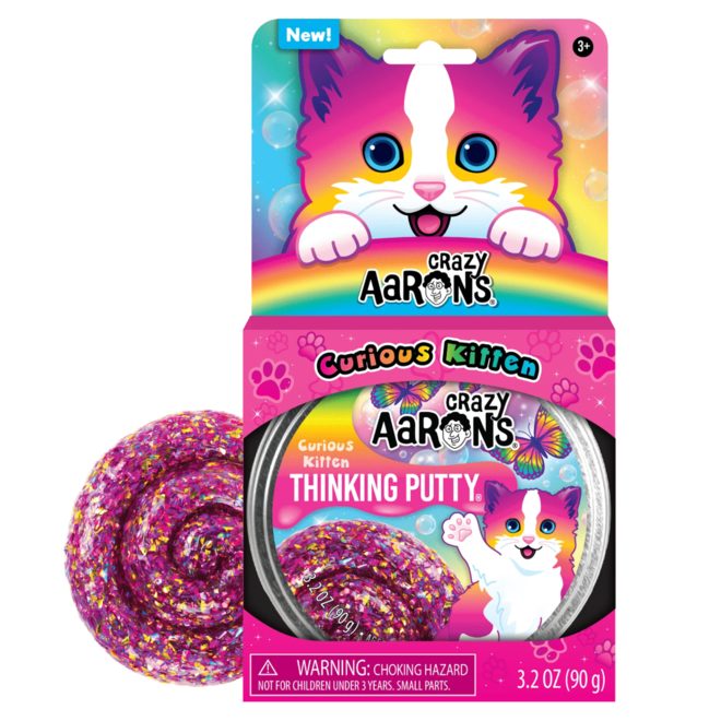 Crazy Aaron's Thinking Putty - Curious Kitten