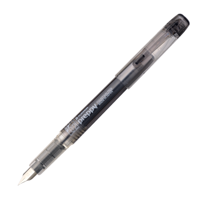 Platinum Preppy Fountain Pen - Extra Fine 02, Black