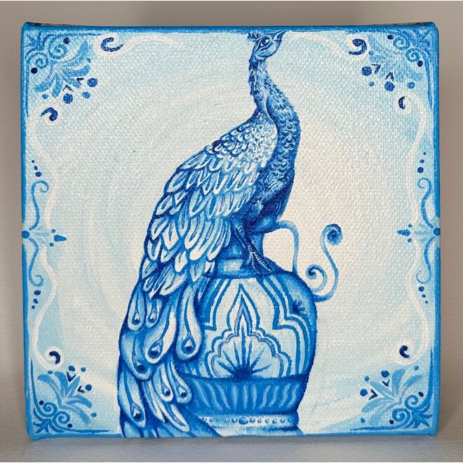 Porcelain Peacock