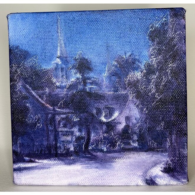 Second Place: Full Moon Over Kamouraska