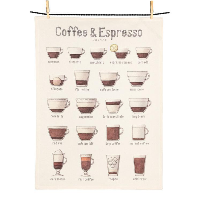 Coffee & Espresso Kitchen Towel