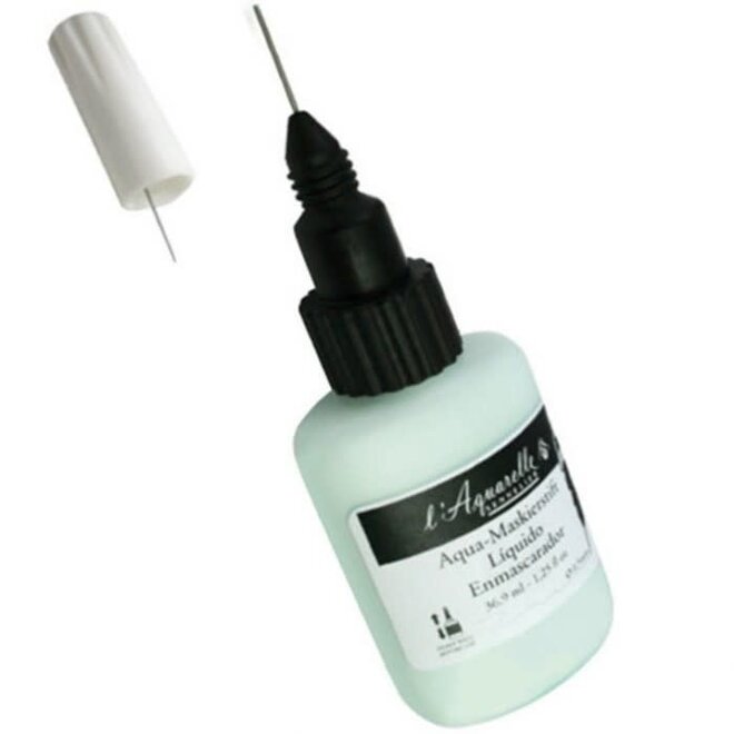 Sennelier l'Aquarelle Drawing Gum (Masking Fluid with 0.5mm Applicator) 36.9ml, 1.25 fl oz