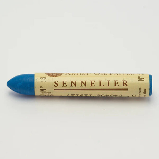 Sennelier Oil Pastel No. 3 Cerulean Blue