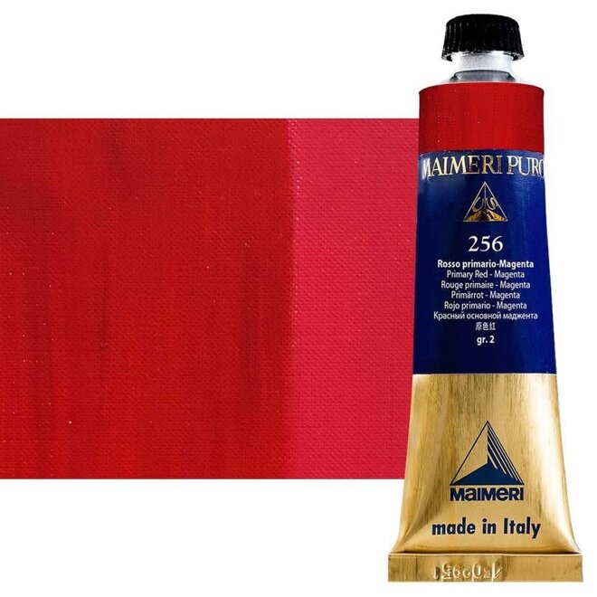 Maimeri Puro Extra Fine Oil Paint 40Ml Primary Red - Magenta