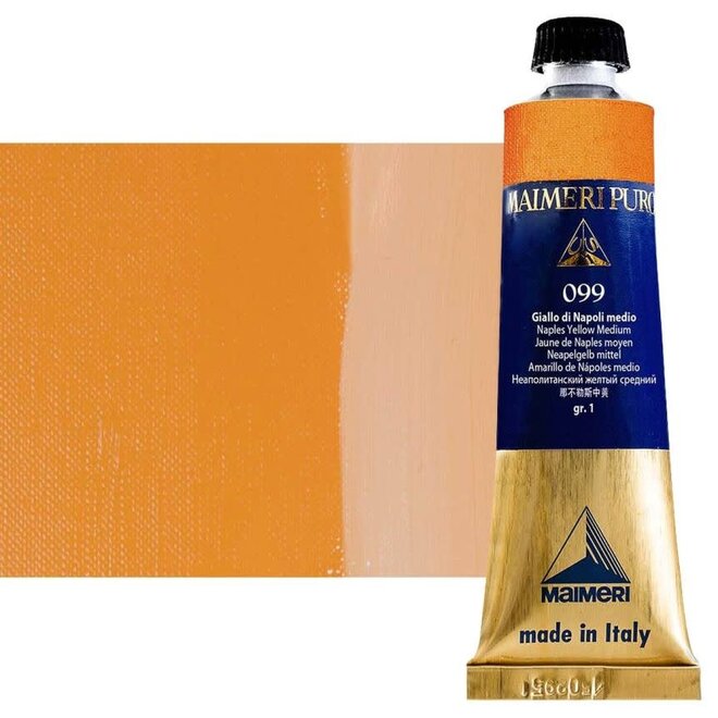 Maimeri Puro Extra Fine Oil Paint 40Ml Naples Yellow Medium
