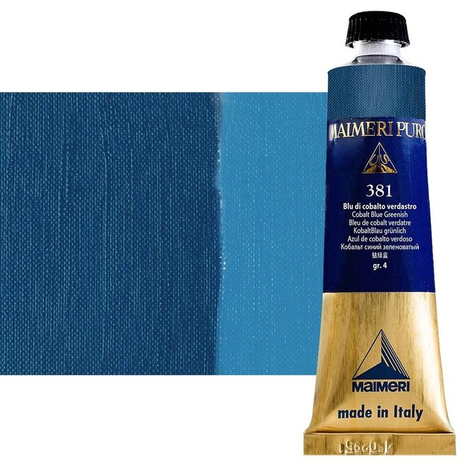 Maimeri Puro Extra Fine Oil Paint 40Ml Cobalt Blue Greenish