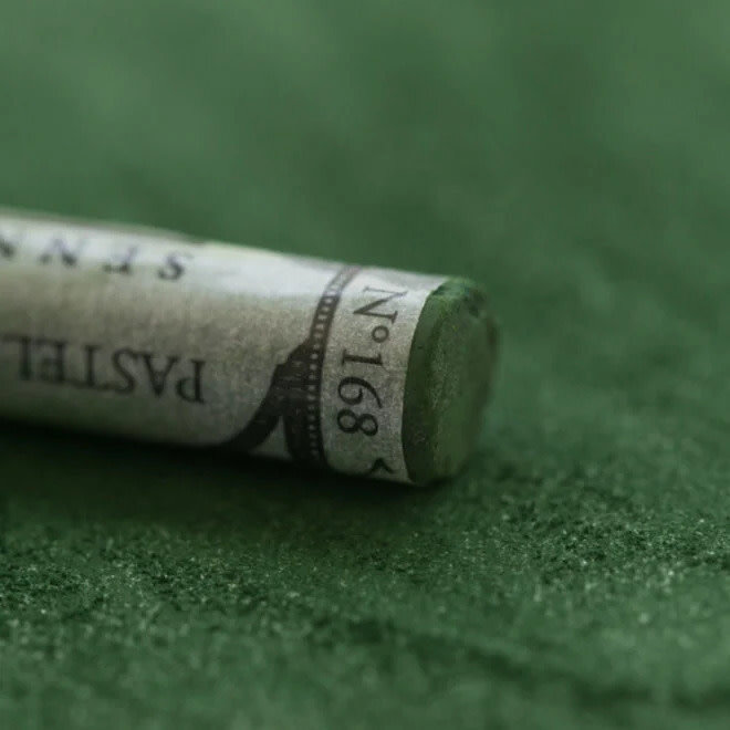Sennelier Extra Fine Soft Pastel 168 Moss Gray Green 2