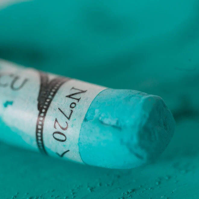 Sennelier Extra Fine Soft Pastel 720 Turquoise Green 1