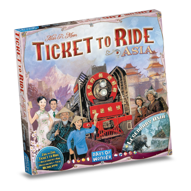 Ticket To Ride: Map Collection #1 - Asia & Legendary Asia
