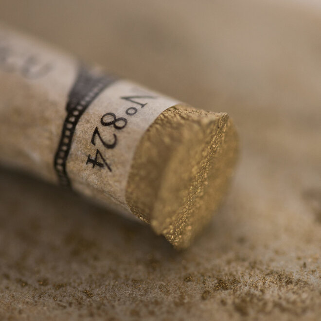 Sennelier Extra Fine Soft Pastel 10824 Iridescent Yellow Gold