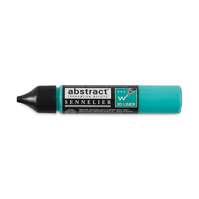 Sennelier Acrylic Abstract Liner 27Ml  Turquoise