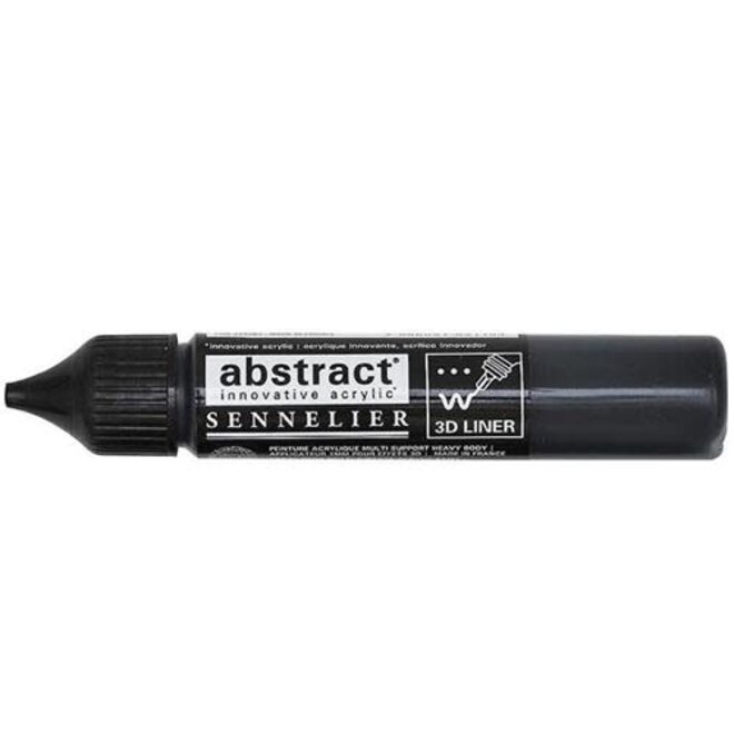 Sennelier Acrylic Abstract Liner 27Ml  Mars Black