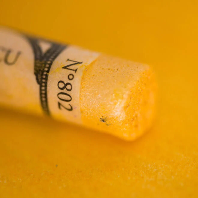 Sennelier Extra Fine Soft Pastel 802 Iridescent Gold Yellow