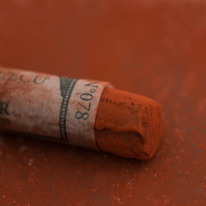 Sennelier Extra Fine Soft Pastel 078 Vermilion Brown 4