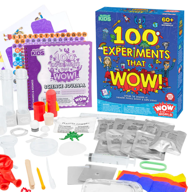 Wow In the World: 100 Experiments that WOW!
