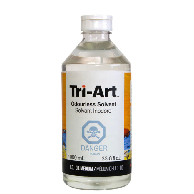 Tri-Art Oils Medium: Odourless solvent 1000mL