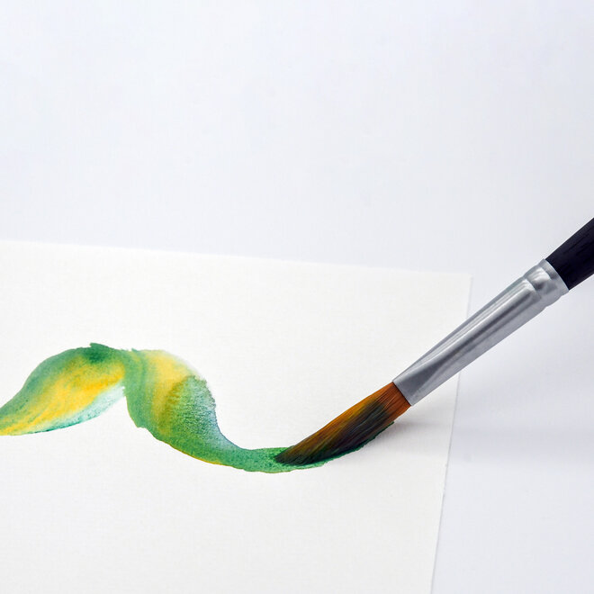 Princeton Aqua Elite Watercolor Brush - Synthetic Kolinsky Bristles - Prism 8