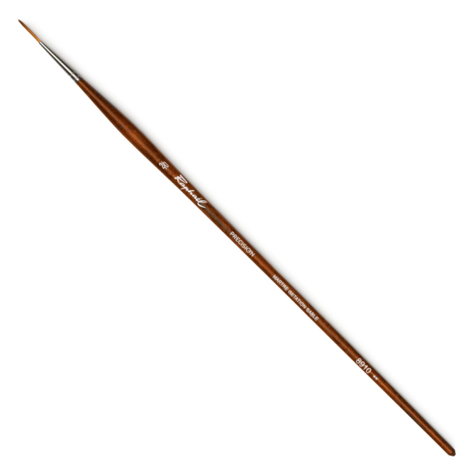 Raphael Precision Synthetic Sable Brush - Long Handle - Liner 2/0
