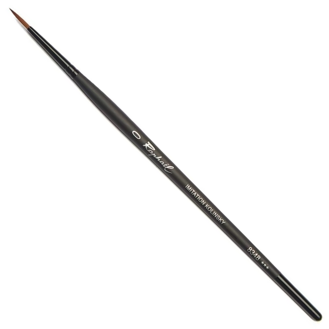 Raphael Stradivarius: Synthetic Kolinsky Watercolour Brush - Sharp Round 0