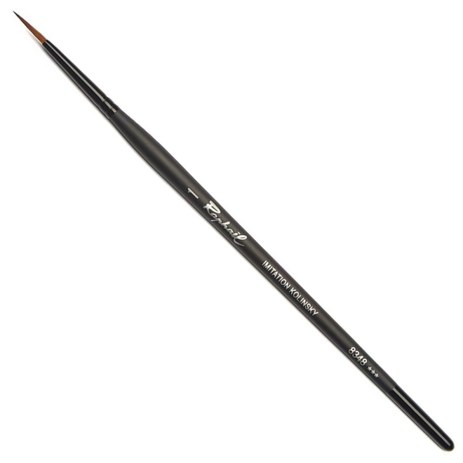 Raphael Stradivarius: Synthetic Kolinsky Watercolour Brush - Sharp Round 1