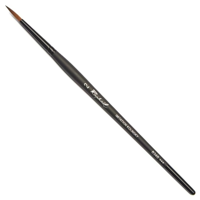Raphael Stradivarius: Synthetic Kolinsky Watercolour Brush - Sharp Round 2