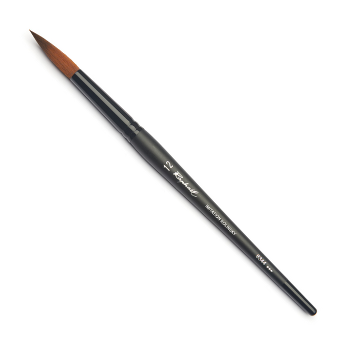 Raphael Stradivarius: Synthetic Kolinsky Watercolour Brush - Round 12