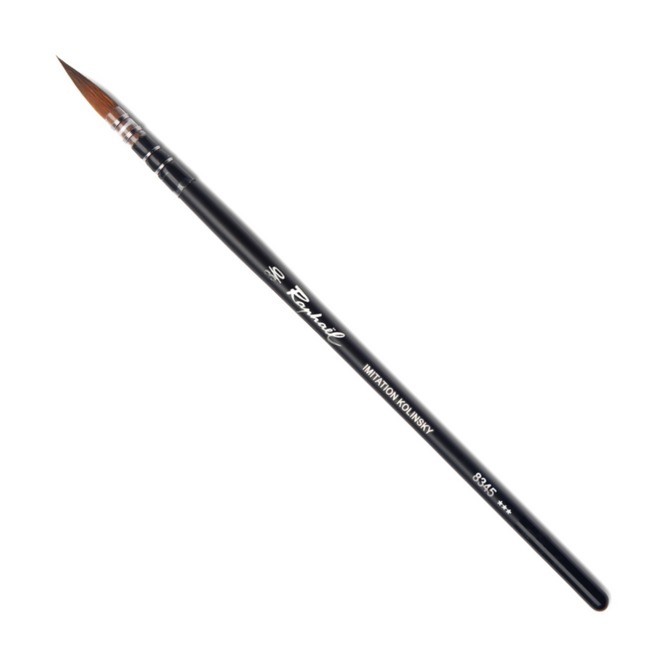 Raphael Stradivarius: Synthetic Kolinsky Watercolour Brush - Mop 3/0