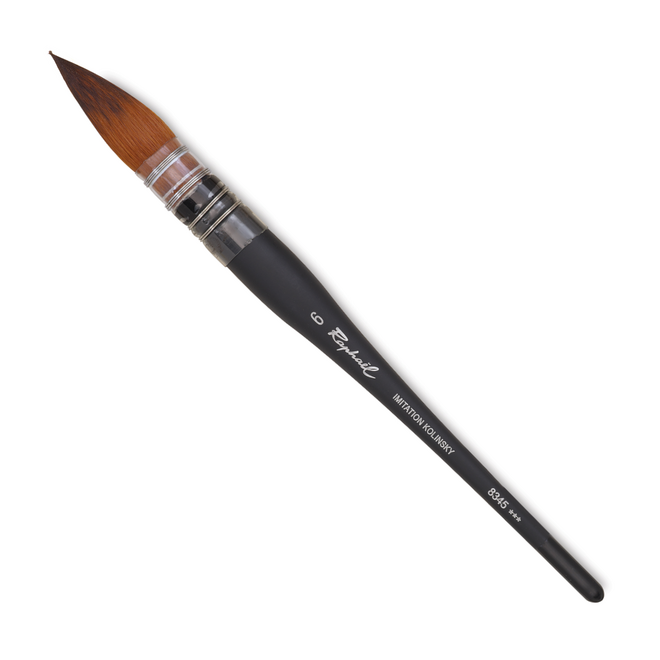 Raphael Stradivarius: Synthetic Kolinsky Watercolour Brush - Mop 6